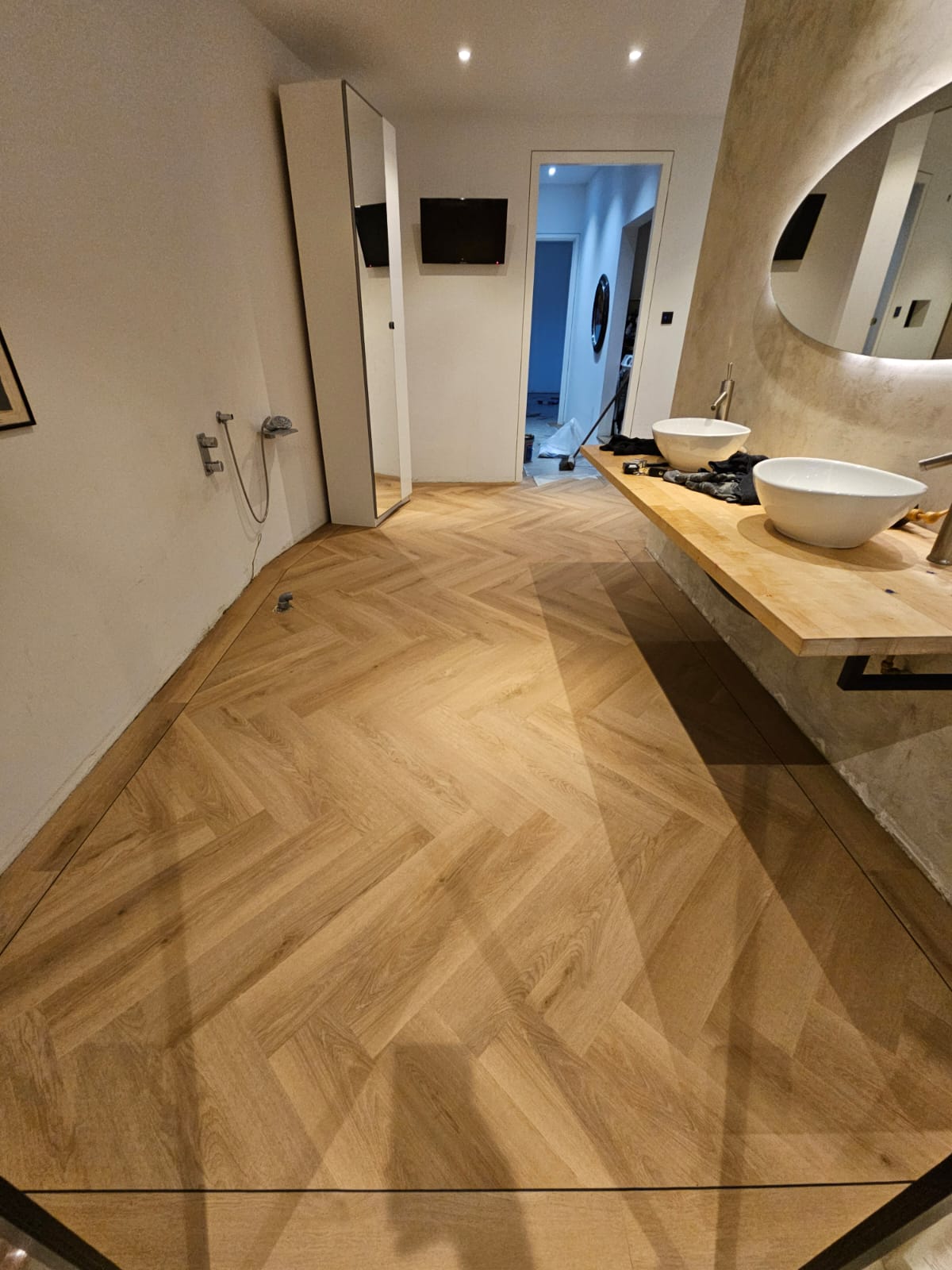 House Rosmalen PVC-vloer visgraat